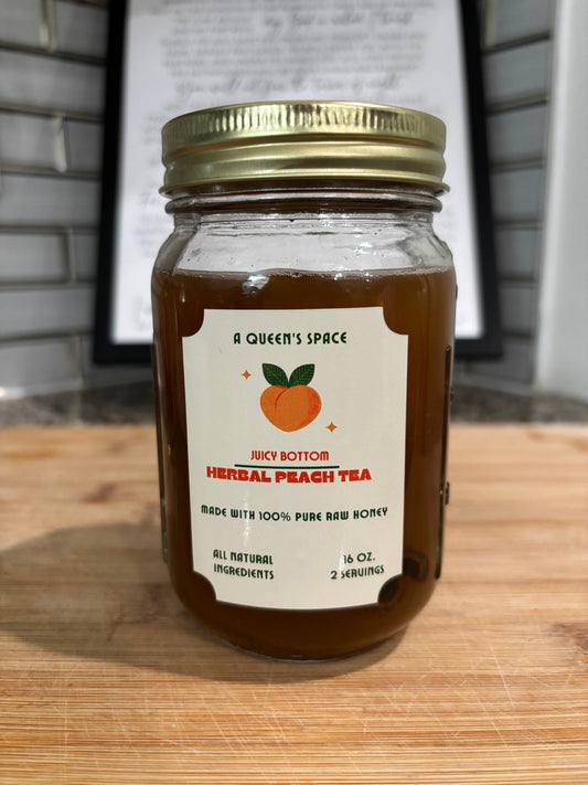 Juicy Bottom Herbal Peach Tea