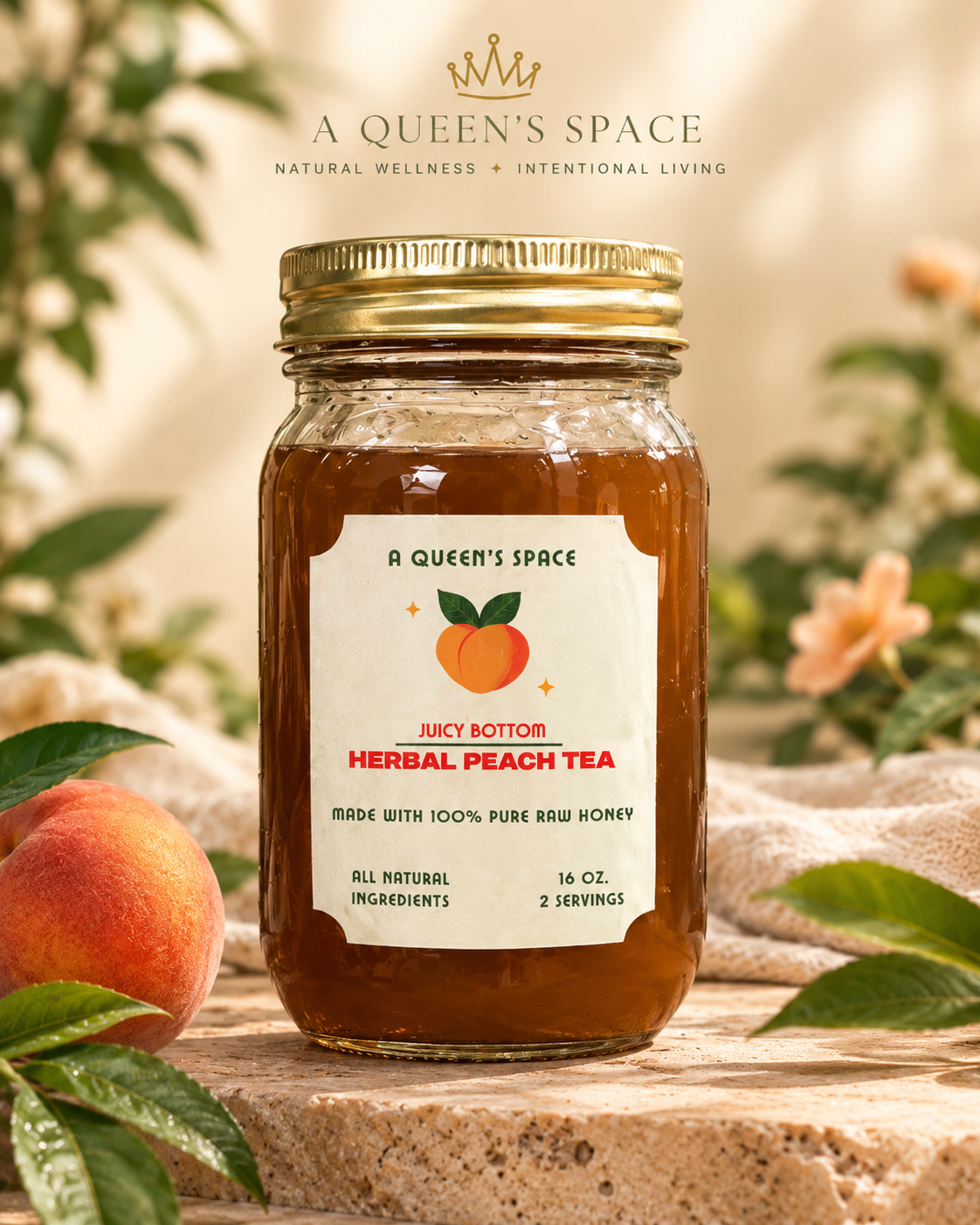 Ginger & Turmeric             Herbal Peach Tea