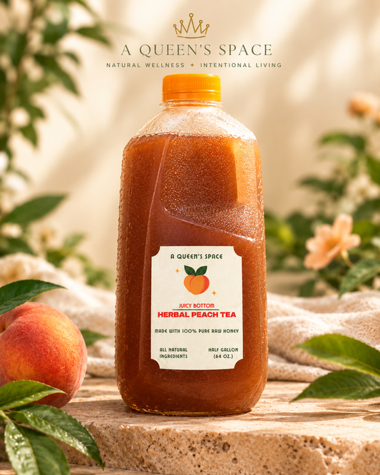 Ginger & Turmeric           Herbal Peach Tea - Half Gallon